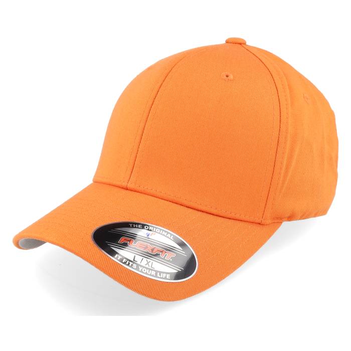 Flexfit 【 Orange Wooly Combed Men Orange 】 orange 橙・オレンジ メンズ orange 橙・オレンジ