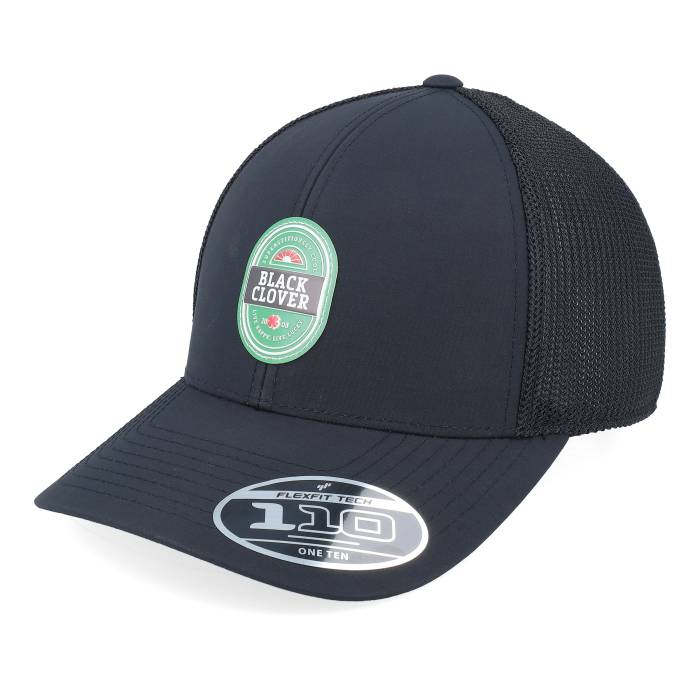 Black Clover 【 Lager Black Trucker Men Black 】 黒いこと 黒いこと トラッカー メンズ 黒いこと 黒いこと