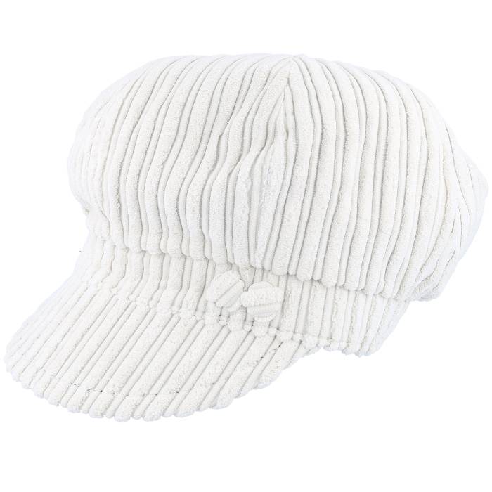 Mjm Hats 【 Sophie W Cotton Velvet White Flat Cap Women White 】 白いこと 白いこと 旗がしら かぶり笠 レディース 白いこと 白いこと
