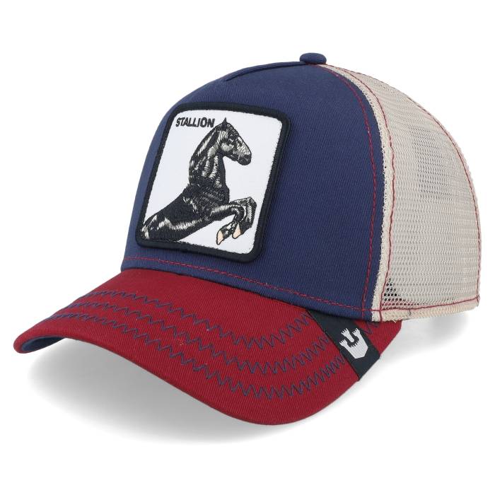 Goorin Bros. 【 The Stallion Navy Trucker Men Blue 】 紺色 ネイビー トラッカー メンズ 青色 ブルー