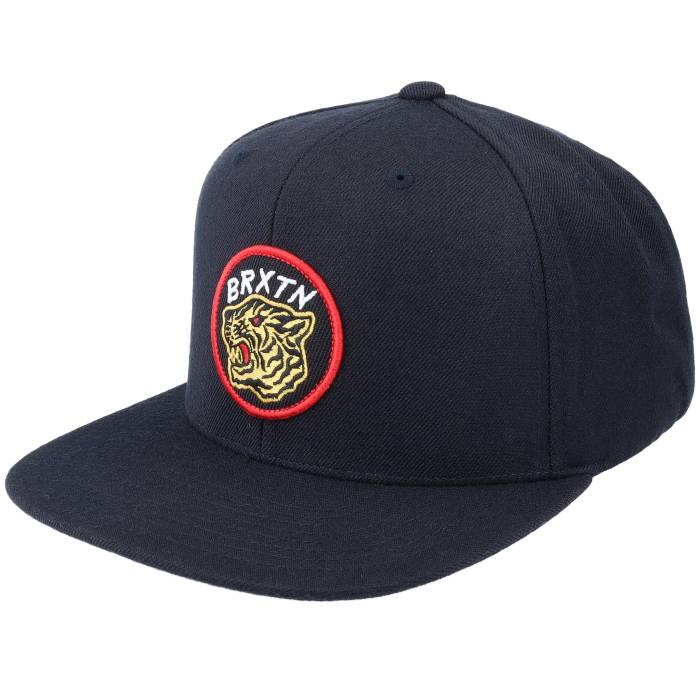 ブリクストン Brixton 【 Kit Medium Profile Black Snapback Men Black 】 黒色 ブラック Snapback スナップバック バッグ メンズ 黒色 ブラック