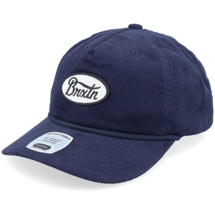 ブリクストン Brixton 【 Parsons Netplus Washed Navy Dad Cap Men Blue 】 紺色 ネイビー キャップ 帽子 メンズ 青色 ブルー｜スニケス
