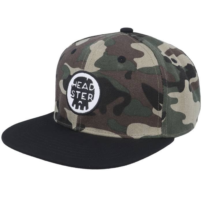 Headster 【 Original Camo Snapback Kids 】 カモ柄 Snapback スナップバック バッグ ジュニア キッズ|スニケス