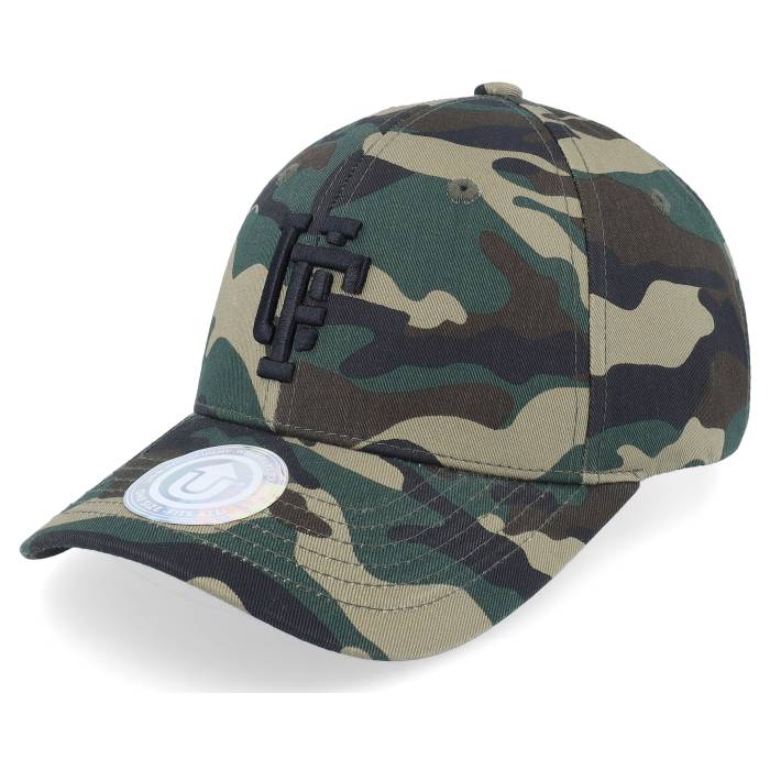 Upfront 【 Spinback Low Crown Camo/Black Adjustable Men 】 メンズ