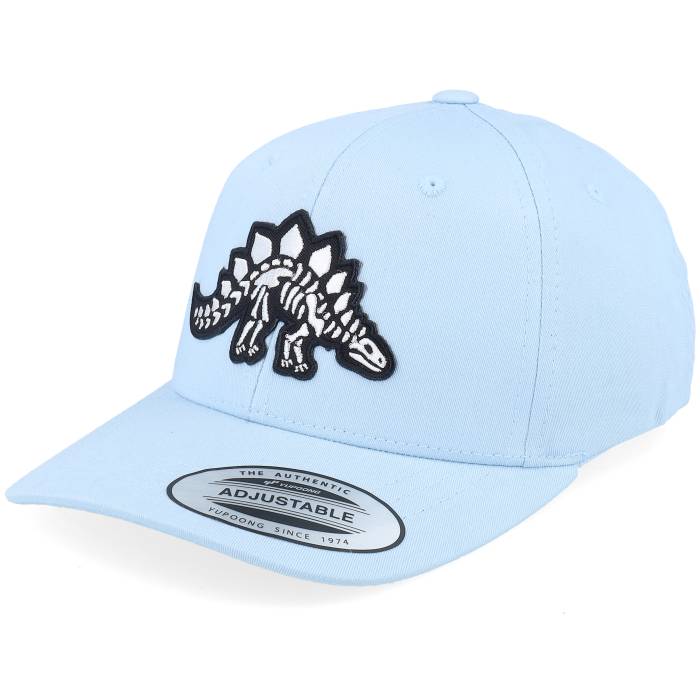 Kiddo Cap 【 Kids Stegosaurus Skeleton Patch Carolina Blue Adjustable Kids Blue 】 カロライナ 青色 ブルー ジュニア キッズ 青色 ブルー