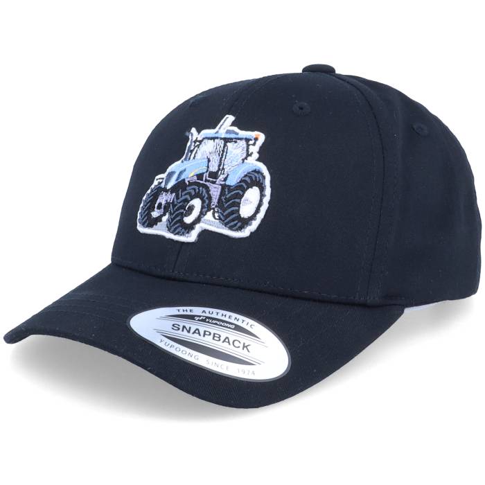 Kiddo Cap 【 Kids Blue Tractor Black Adjustable Kids Black 】 青色 ブルー 黒色 ブラック ジュニア キッズ 黒色 ブラック|スニケス