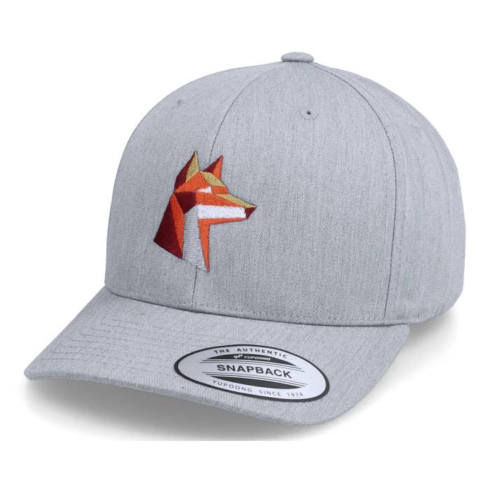 Kiddo Cap 【 Kids Paper Fox Heather Grey Adjustable Kids Grey 】 フォックス heather ヘザー 灰色 グレー ジュニア キッズ 灰色 グレー