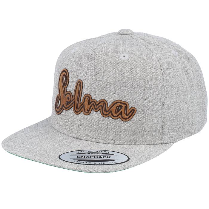 Kiddo Cap 【 Kids Selma Engraved Patch Heather Grey Snapback Kids Grey 】 heather ヘザー 灰色 グレー Snapback スナップバック バッグ ジュニア キッズ 灰色 グレー|スニケス