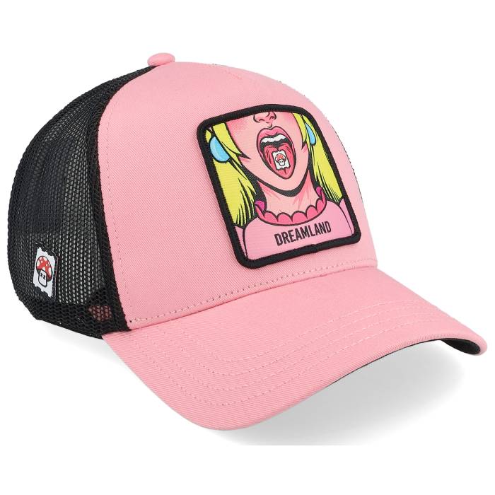 Capslab 【 Cute Dreamland Black/Pink Trucker Men Pink 】 トラッカー メンズ pink ピンク｜スニケス