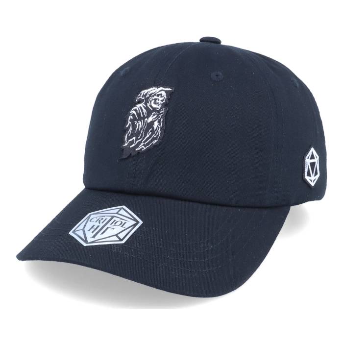 Critiql Hit 【 Death Reaper Patch Black Dad Cap Men Black 】 黒色 ブラック キャップ 帽子 メンズ 黒色 ブラック|スニケス
