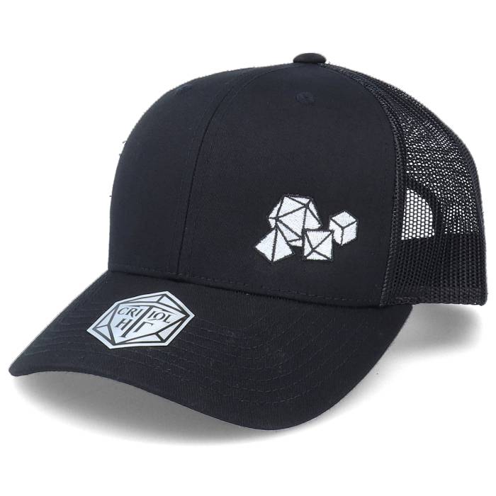 Critiql Hit 【 Polyhedral Dice Set Black Trucker Men Black 】 黒色 ブラック トラッカー メンズ 黒色 ブラック