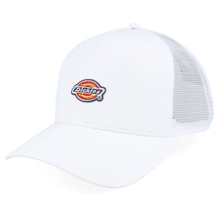 ディッキーズ Dickies 【 Hanston Cloud A-Frame Trucker Men White 】 トラッカー メンズ 白色 ホワイト｜スニケス