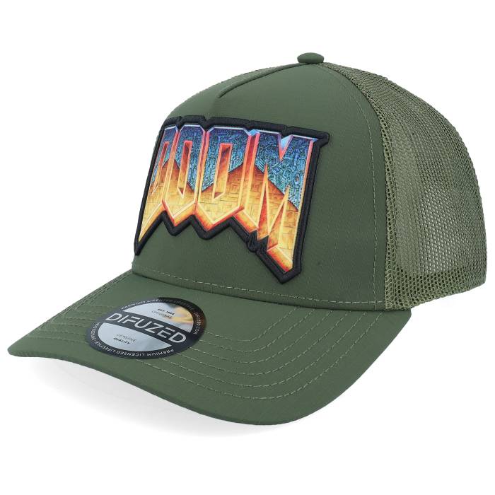 Difuzed 【 Doom Cap Green Trucker Men 】 キャップ 帽子 green 緑・グリーン トラッカー メンズ｜スニケス