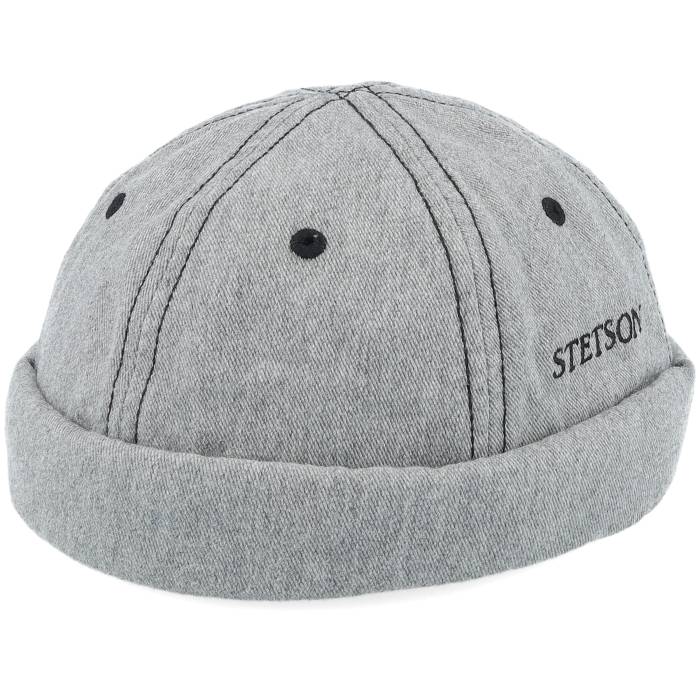 ステットソン Stetson 【 Cotton Melange Light Grey Docker Men Grey 】 灰色 グレー メンズ 灰色 グレー