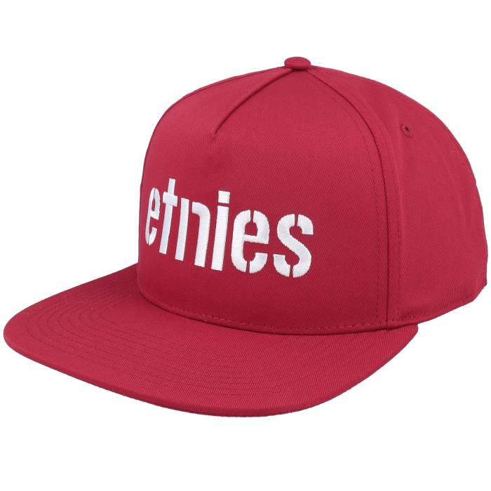 エトニーズ Etnies 【 Corp Red/White Snapback Men Red 】 Snapback スナップバック バッグ メンズ Red 赤・レッド｜スニケス