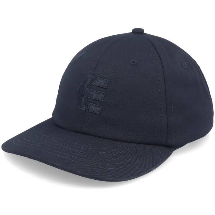 エトニーズ Etnies 【 Icon Destruct Black/Black Dad Cap Men Black 】 アイコン キャップ 帽子 メンズ 黒色 ブラック|スニケス