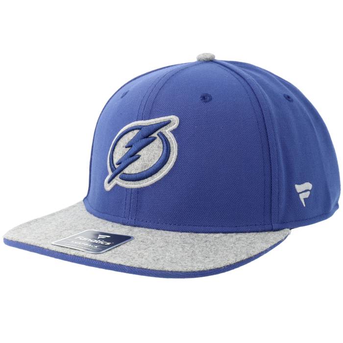 ファナティクス Fanatics 【 Tampa Bay Lightning Loden Flat Brim Blue/Gray Snapback Men Blue 】 ライトニング Snapback スナップバック バッグ メンズ 青色 ブルー