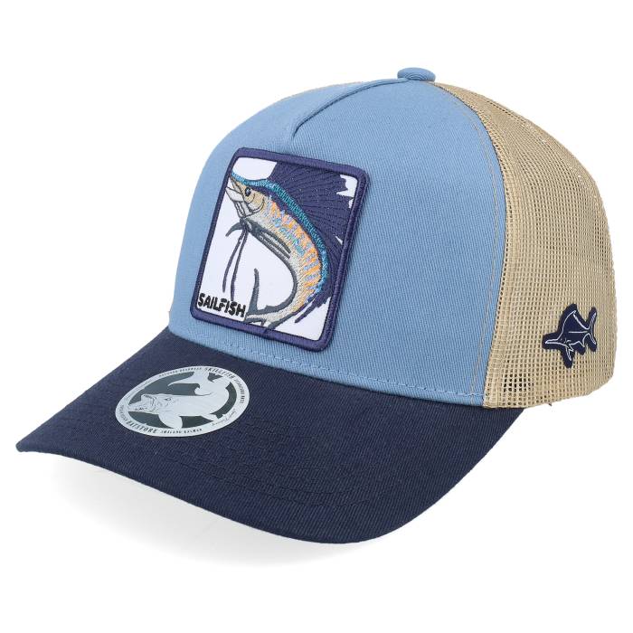 Skillfish 【 Sail Fish Box Light Blue/Khaki/Navy A-Frame Men Beige / Blue 】 ボックス メンズ ベージュ 青色 ブルー|スニケス