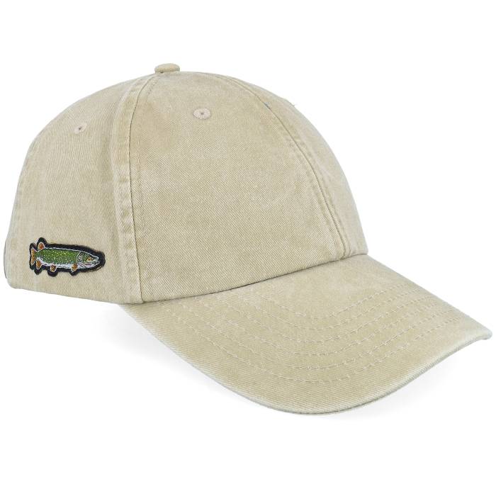 Skillfish 【 Tiny Pike Vintage Washed Stone Dad Cap Men Beige 】 vintage ビンテージ・ヴィンテージ キャップ 帽子 メンズ ベージュ|スニケス