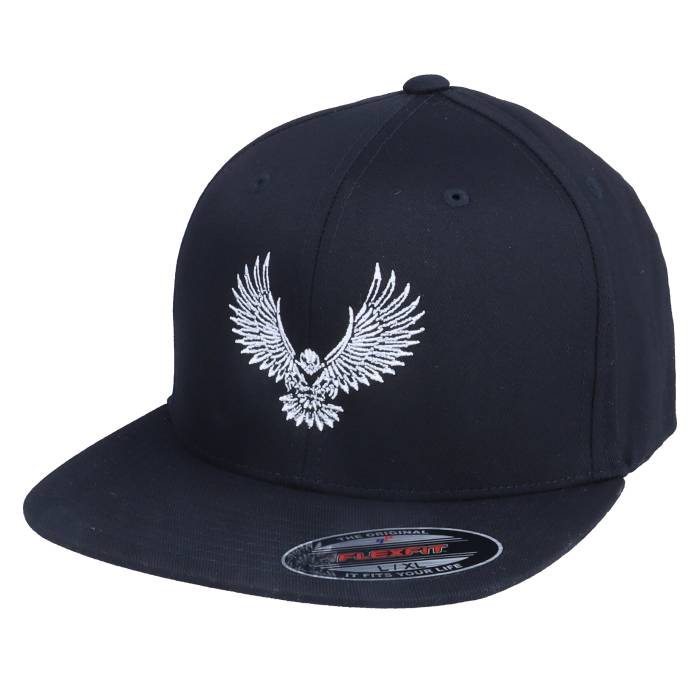 アイコニック Iconic 【 Charge Flat Brim Black Flexfit Fitted Men Black 】 黒色 ブラック メンズ 黒色 ブラック|スニケス
