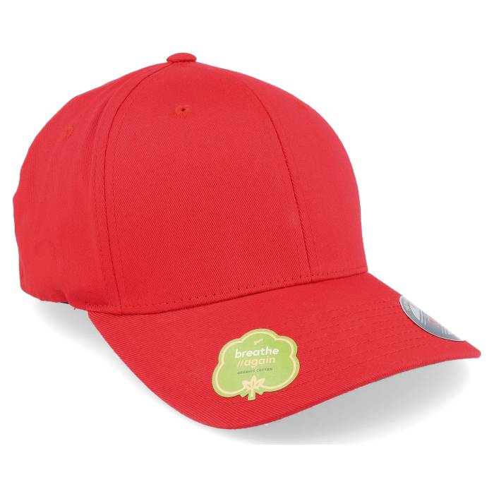 Flexfit 【 Organic Cotton Red Men Red 】 Red 赤・レッド メンズ Red 赤・レッド