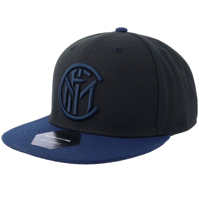Fan Ink 【 Inter Milan Football Beyond Borders Black/Navy Snapback Men Black 】 インテル フットボール Snapback スナップバック バッグ メンズ 黒色 ブラック|スニケス