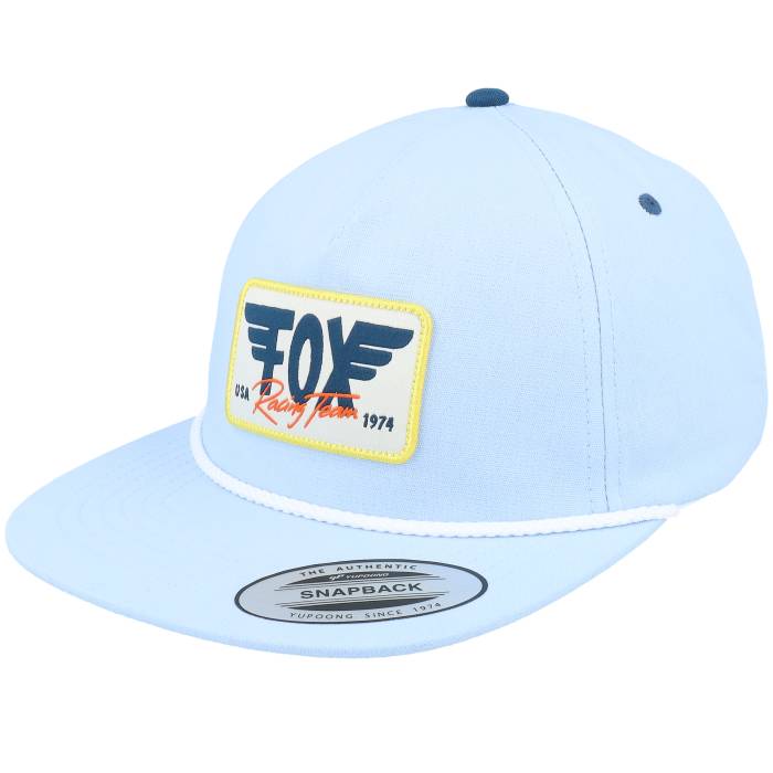 稲荷 Fox 【 W Winged Hat Pl Blue Snapback Men Blue 】 青味 青み Snapback スナップバック 御徒面子 メンズ 青味 青み