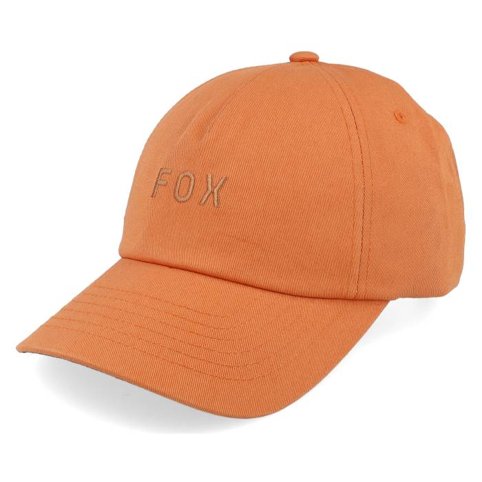 稲荷 Fox 【 Wordmark Hat Atomic Orange Dad Cap Men Orange 】 orange 橙・オレンジ色 旗がしら かぶり笠 メンズ orange 橙・オレンジ色
