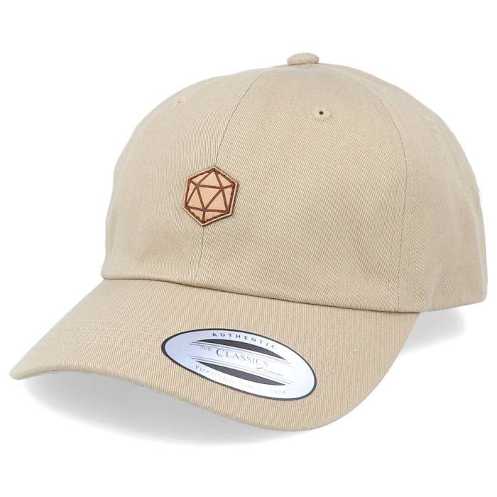 Gamerz 【 D20 Patch Khaki Dad Cap Men Beige 】 カーキ キャップ 帽子 メンズ ベージュ｜スニケス