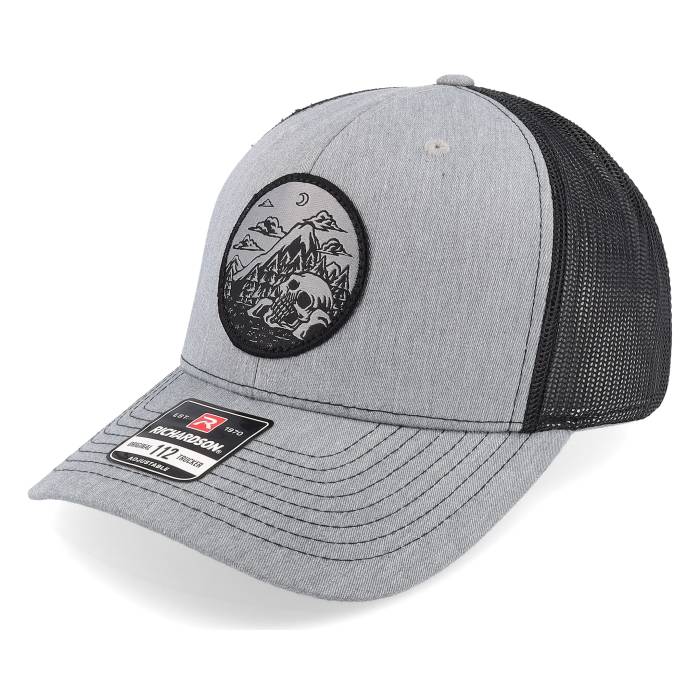 Wild Spirit 【 Skull Mountain 112 Heather Grey/Black Trucker Men Grey 】 heather ヘザー トラッカー メンズ 灰色 グレー|スニケス