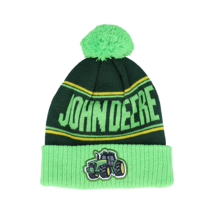John Deere 【 Kids Beanie Green Pom Kids Green 】 キャップ 帽子 green 緑・グリーン ジュニア キッズ green 緑・グリーン｜スニケス