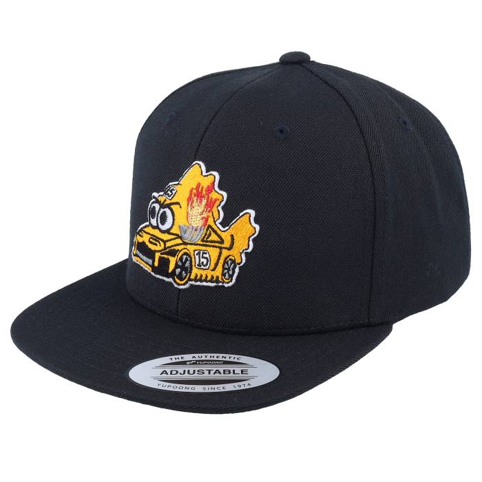 Kiddo Cap 【 Kids Fish Racing Car Kids Black Snapback Kids Black 】 黒色 ブラック Snapback スナップバック バッグ ジュニア キッズ 黒色 ブラック｜スニケス
