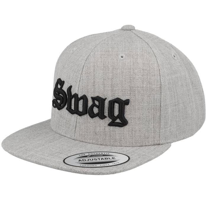 Kiddo Cap 【 Kids Swag Old English 3D Heather Grey Snapback Kids Grey 】 heather ヘザー 灰色 グレー Snapback スナップバック バッグ ジュニア キッズ 灰色 グレー|スニケス