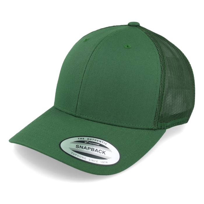 ユーポン Yupoong 【 Evergreen Trucker Men Green 】 トラッカー メンズ green 緑・グリーン