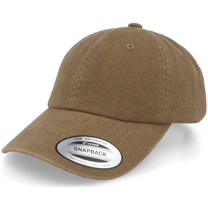 ユーポン Yupoong 【 Canvas Dark Olive Dad Cap Men Green 】 olive オリーブ キャップ 帽子 メンズ green 緑・グリーン|スニケス