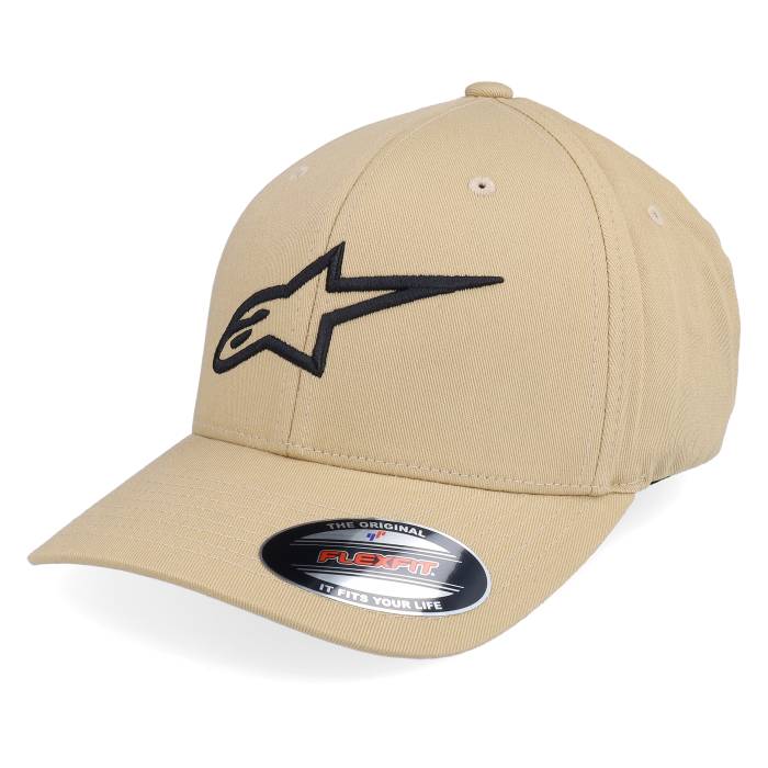 アルパインはやりっ子 Alpinestars 【 Ageless Curve Sand/Black Flexfit Men Beige 】 メンズ ベージュ