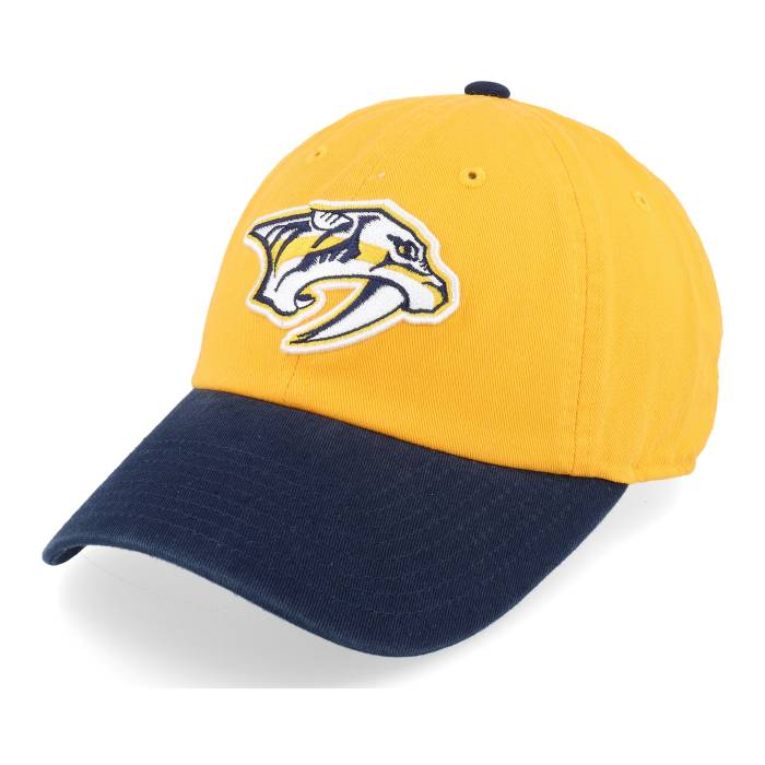 アメリカンニードル American Needle 【 Nashville Predators Blue Line Gold/Navy Adjustable Men Yellow 】 ナッシュビル プレデターズ 青色 ブルー メンズ yellow 黄色・イエロー｜スニケス 15,264円