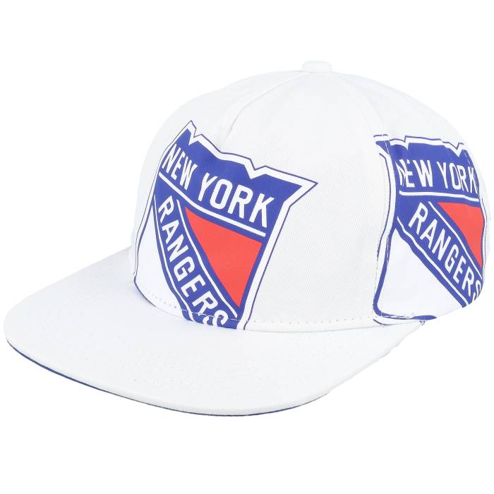 ミッチェル&ネス Mitchell & Ness 【 New York Rangers In Your Face Deadstock White Snapback Men White 】 レンジャース 白色 ホワイト Snapback スナップバック バッグ メンズ 白色 ホワイト|スニケス