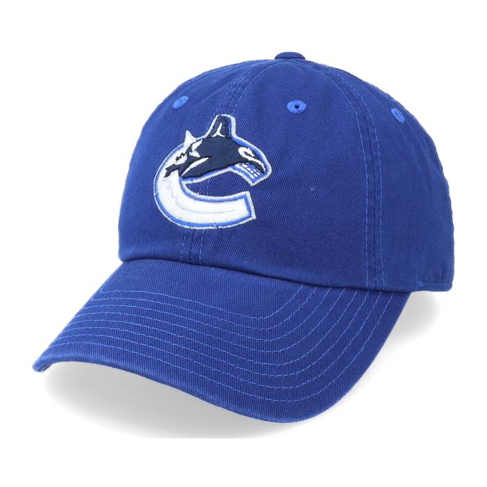 アメリカンニードル American Needle 【 Vancouver Canucks Blue Line Royal Dad Cap Men Blue 】 バンクーバー カナックス 青色 ブルー キャップ 帽子 メンズ 青色 ブルー｜スニケス 15,476円