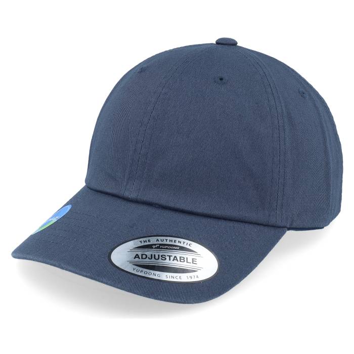 ユーポン Yupoong 【 Navy Ecowash Dad Cap Men Blue 】 紺色 ネイビー キャップ 帽子 メンズ 青色 ブルー|スニケス