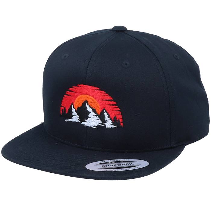 Wild Spirit 【 Organic Sunset Mountain Black Snapback Men Black 】 黒色 ブラック Snapback スナップバック バッグ メンズ 黒色 ブラック｜スニケス 14,630円