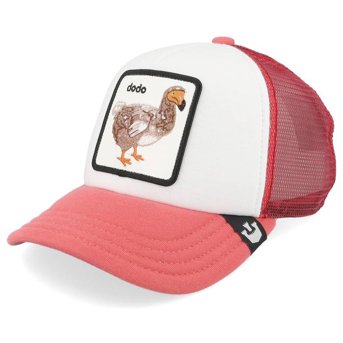 【★百貨店SALE★6/11真夜中2時迄】Goorin Bros. 【 Dodo Kiddo Res A-Frame Trucker Kids White / Pink 】 トラッカー お坊っちゃん キッズ 白いこと 白いこと pink さくら色