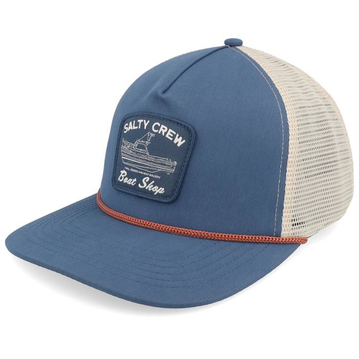 ソルティークルー Salty Crew 【 Boat Shop Pilot Blue Trucker Men Blue 】 青色 ブルー トラッカー メンズ 青色 ブルー|スニケス