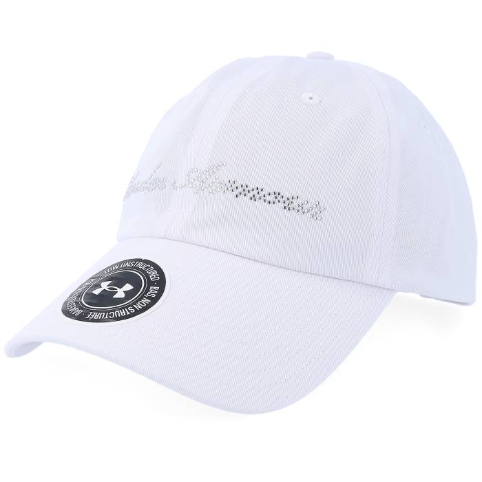 【★百貨店SALE★6/11夜夜中2時迄】アンダーアーマー Under Armour 【 Womens Essential Low Adjustable Halo Gray Dad Cap Women White 】 レディース gray 薄墨色・薄墨色・薄墨色 旗がしら かぶり笠 レディース 白いこと 白いこと