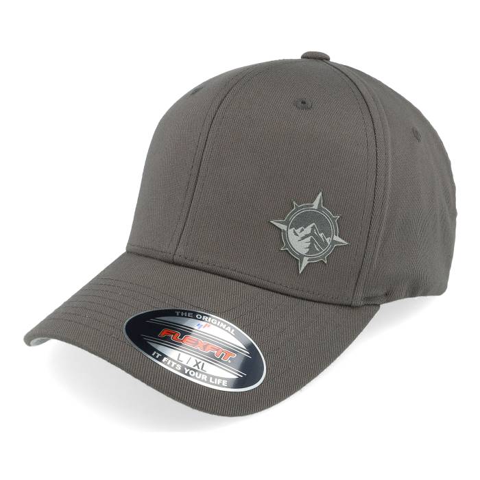 Wild Spirit 【 Windrose Mountain Grey Patch Dark Grey Flexfit Men Grey 】 灰色 グレー メンズ 灰色 グレー｜スニケス