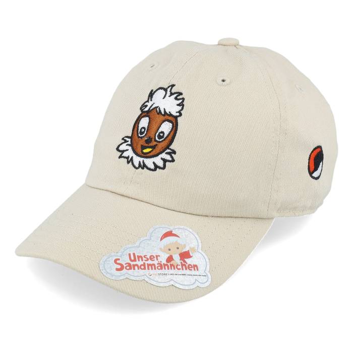 【★百貨店SALE★6/11真夜中2時迄】【 Kids Beige 】 Kids Pittiplatsch?Clouds \u0026 Stars Khaki Dad Cap お坊っちゃん キッズ ベージュ