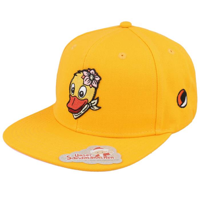 【 Men Yellow 】 SchnatterinchenHead Yellow/Pink Snapback メンズ yellow 黄色・イエロー｜スニケス