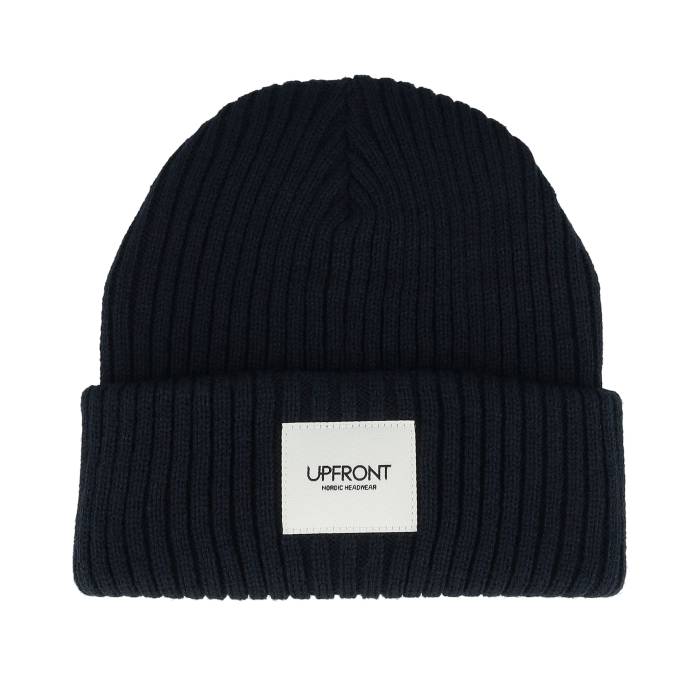 Upfront 【 Haze Fisherman Winter Beanie Navy Cuff Men Blue 】 ウィンター キャップ 帽子 紺色 ネイビー メンズ 青色 ブルー|スニケス
