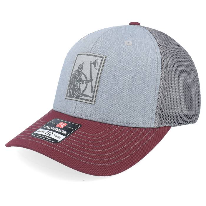 Vikings 【 Viking Warrior Heather Grey/Maroon Trucker Men Grey 】 ウォリアー heather ヘザー トラッカー メンズ 灰色 グレー|スニケス