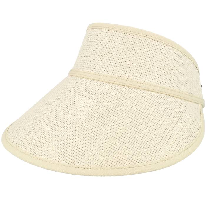 【★百貨店SALE★6/11十二時2時迄】ブリクス英トン Brixton 【 Newport Straw Visor Natural/Natural Visor Women Beige 】 レディース ベージュ
